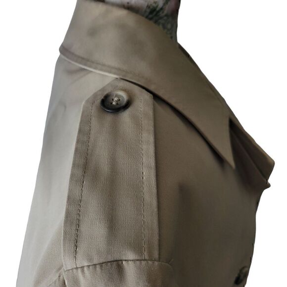 Botany Weathertopper Zip Out Warm Liner Tan Trench Overcoat - Picture 6 of 12